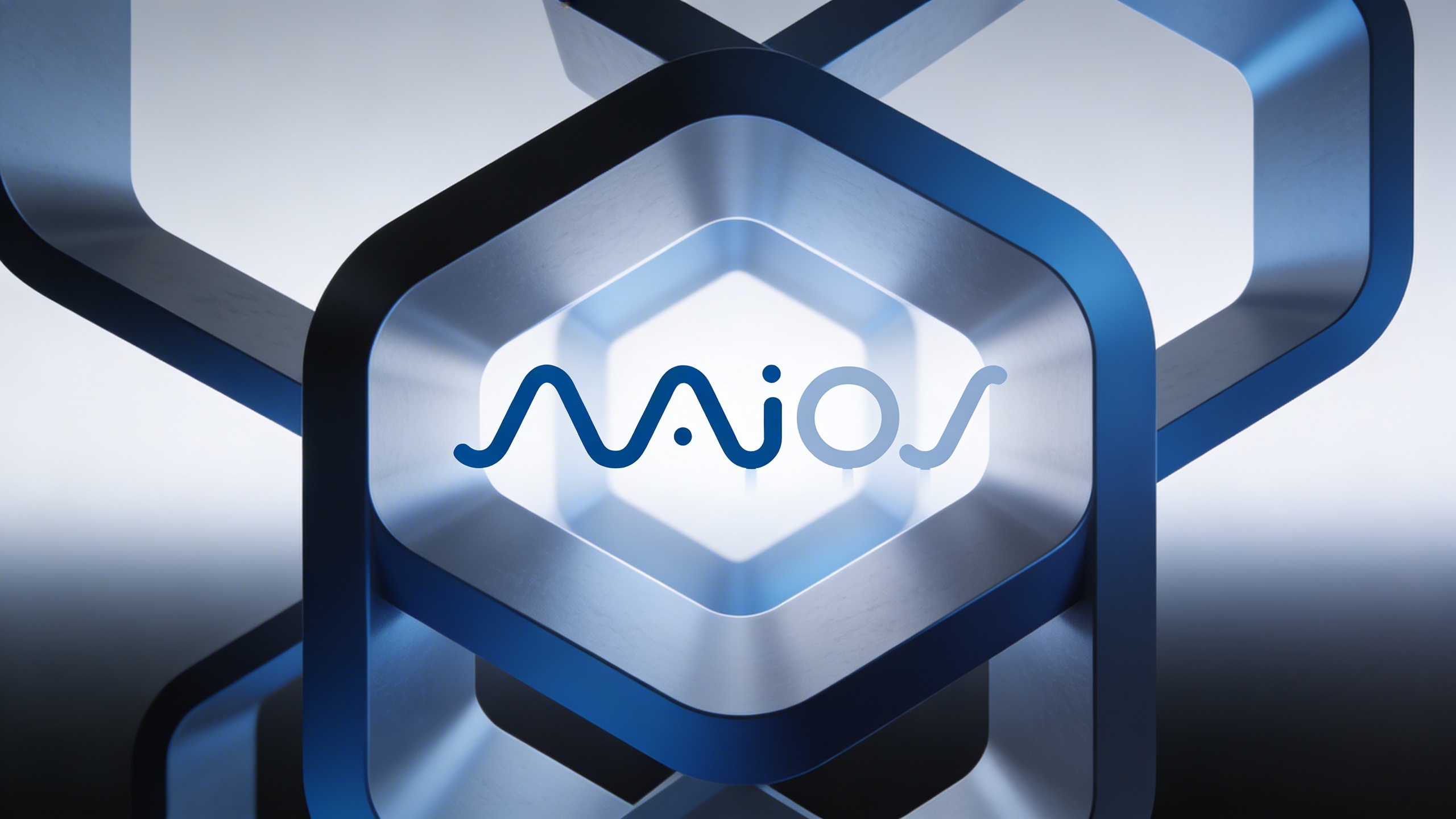 AI: A modern and minimalistic corporate technology image depicting the concept of "AI silos" in a profes