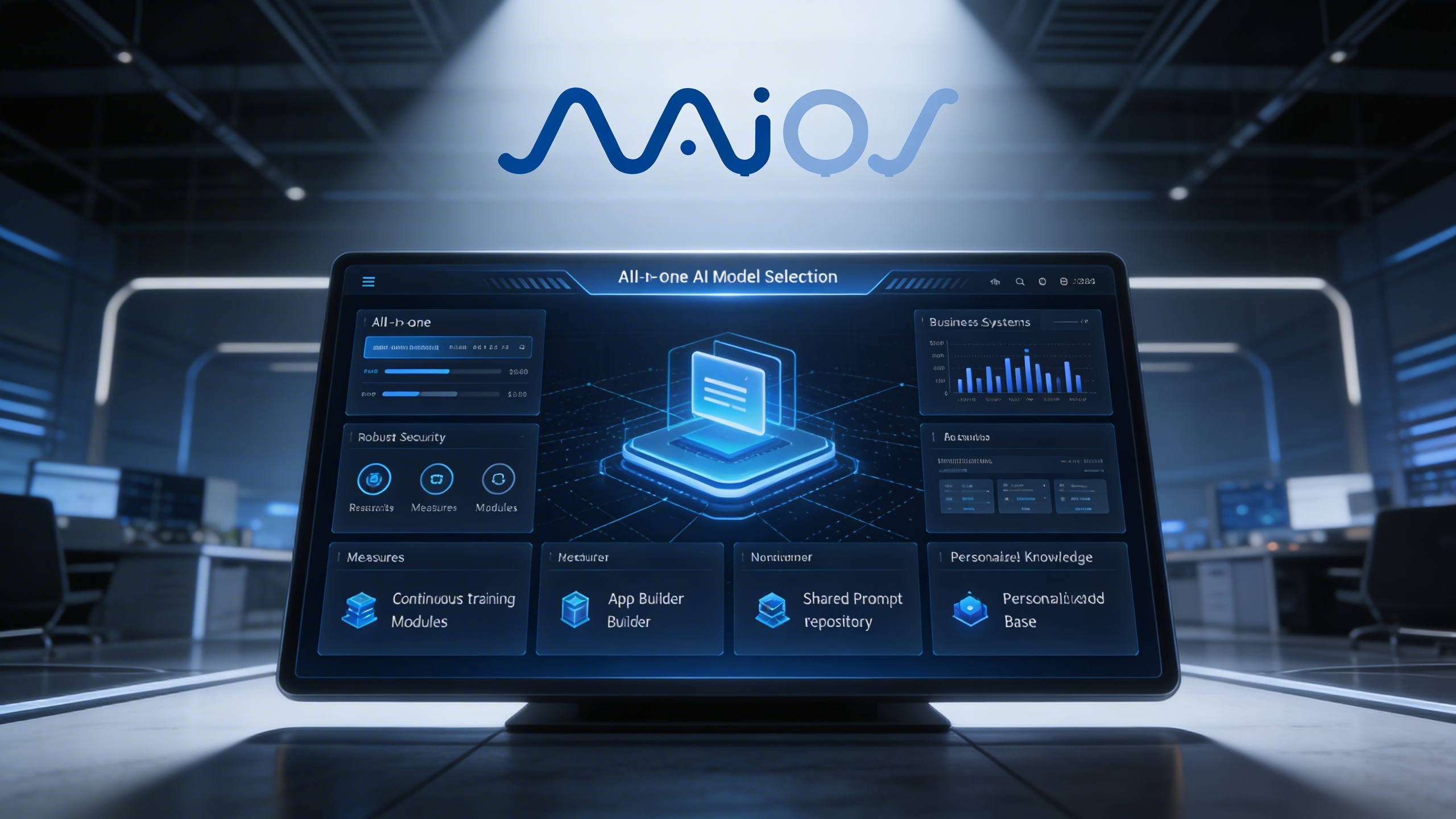 AI: Incorporate the logo and branding from the reference image. Create a dynamic and futuristic scene th