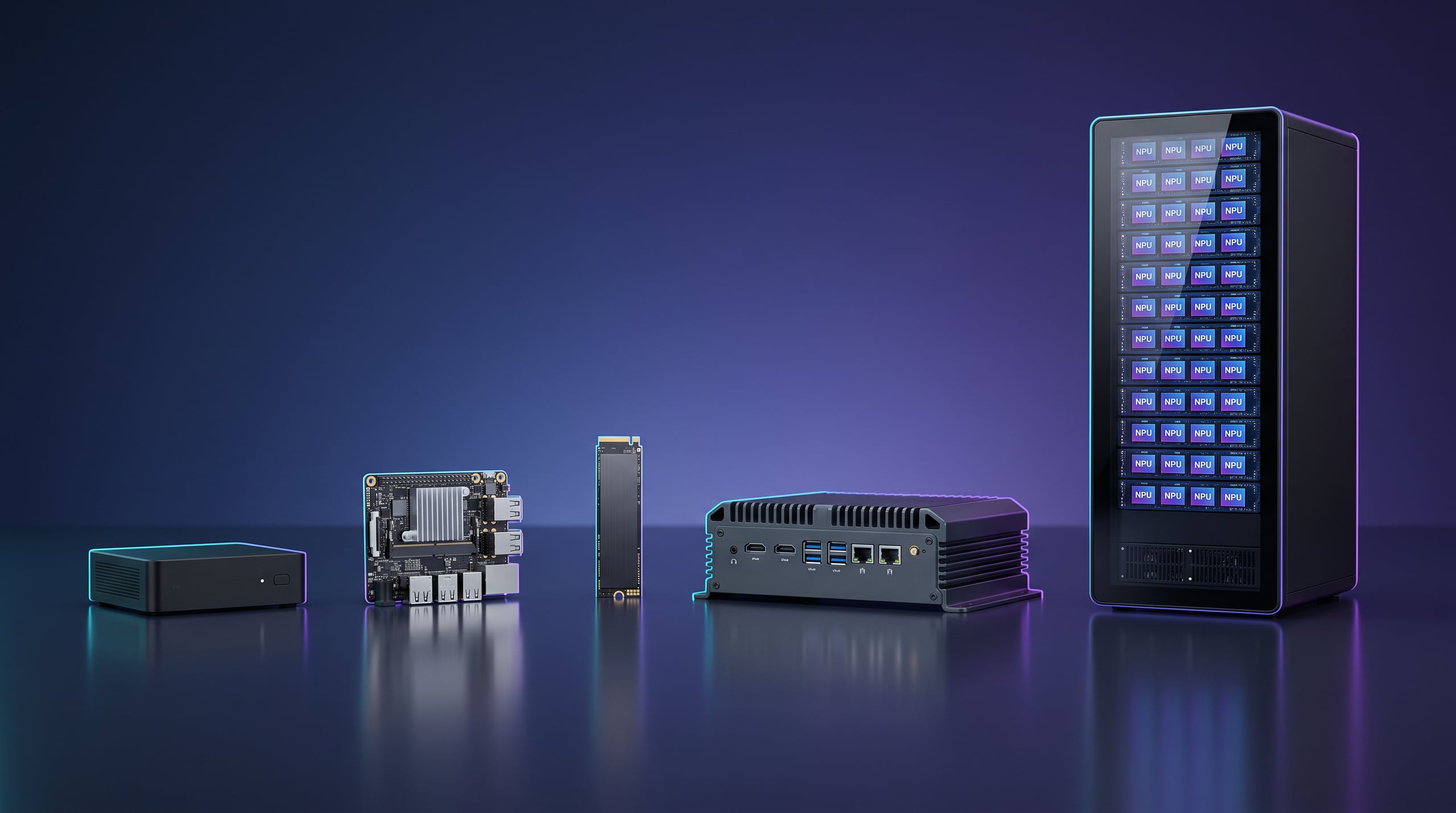 Las 5 mejores unidades NPU de 2026 y 2027: del mini-PC de bolsillo al rack de datacenter